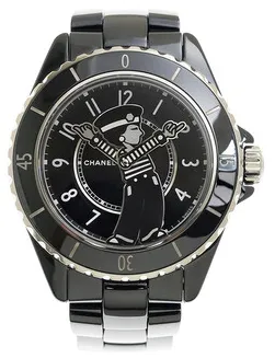 Chanel Mademoiselle H7609 38mm Ceramic Black 2