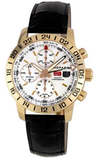 Chopard Mille Miglia GMT 161267-5001 42mm Rose gold Silver