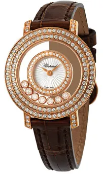 Chopard Happy Diamonds 209245-5201 30mm Rose gold Mother-of-pearl