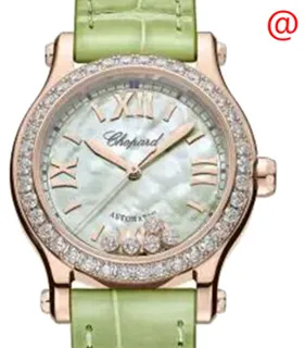 Chopard Happy Sport 274893-5016 Rose gold White