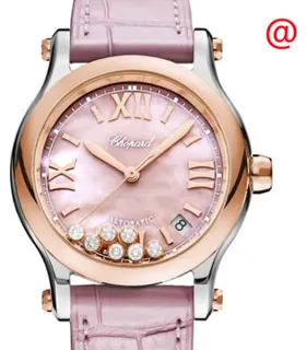 Chopard Happy Sport 278559-6021 Stainless steel Pink