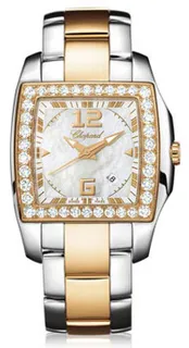 Chopard Two O Ten 108473-9001 Rose gold and Stainless steel White