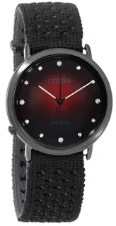 Citizen Eco-Drive EM1007-47E Stainless steel Black