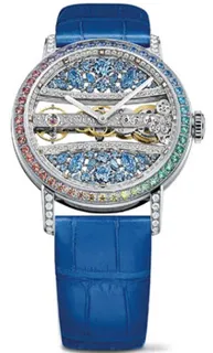 Corum Golden Bridge B113/03851 White gold Blue