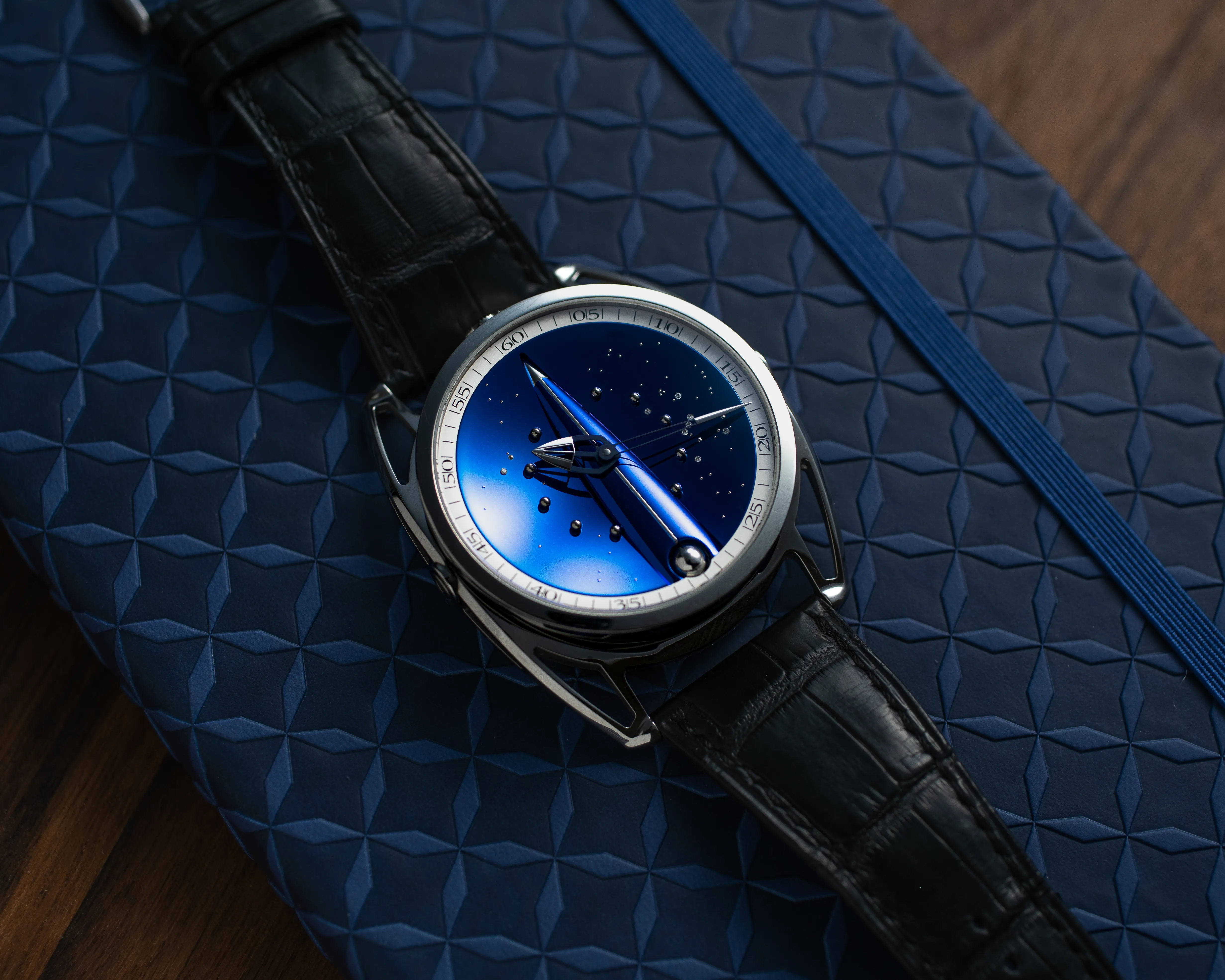 De Bethune DB28 45mm Titanium Blue