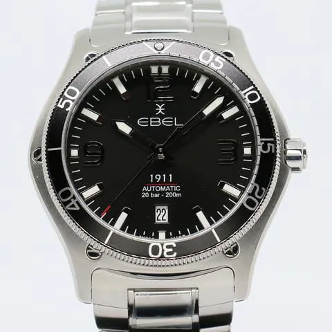 Ebel 1911 1216586 42mm Stainless steel Black