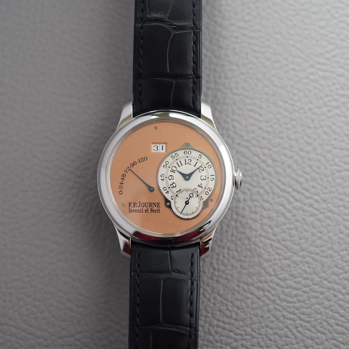 F.P. Journe Octa Réserve de Marche Octa Reserve de Marche 40mm Platinum Salmon