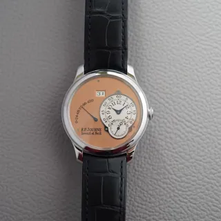 F.P. Journe Octa Réserve de Marche Platinum Salmon