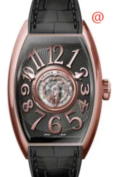 Franck Muller Cintree Curvex CX40TCTR5NACNRBR(5NNR) 40mm Rose gold Black