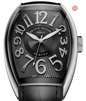 Franck Muller Cintree Curvex CX40SCAT(ACACNRBRNRAC) 40mm Stainless steel Black