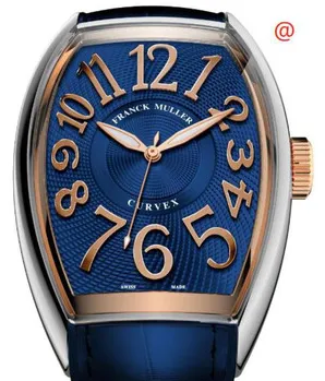 Franck Muller Cintree Curvex CX40SCAT(AC5NBL5N) 40mm Rose gold Blue