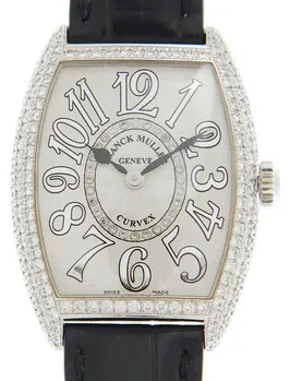 Franck Muller Cintree Curvex 7502QZDCD1R(OG) 28mm White gold White