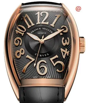 Franck Muller Cintree Curvex CX40SCAT(5N5NNR5N) 40mm Rose gold Black