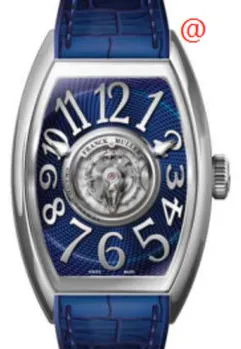 Franck Muller Cintree Curvex CX40TCTRACAC(ACBL) 40mm Stainless steel Blue