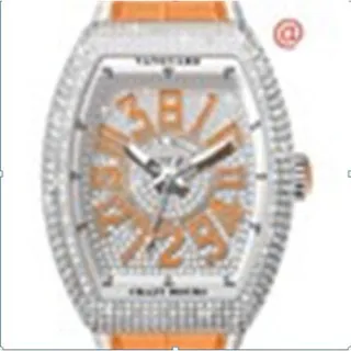 Franck Muller Crazy Hours V41CHDCDACOR(DIAMORAC) 41mm Stainless steel Silver