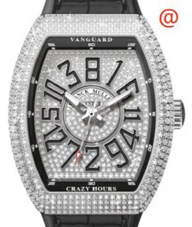 Franck Muller Crazy Hours V41CHDCDACNR(DIAMNRAC) Stainless steel Silver