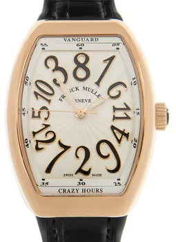 Franck Muller Crazy Hours V32CH(5NNR) 39mm Rose gold White