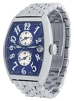 Franck Muller Master Banker 6850 MB 34mm Stainless steel Blue