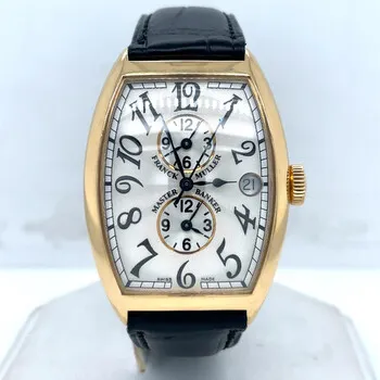 Franck Muller Master Banker 6850 MB 34mm Yellow gold Silver