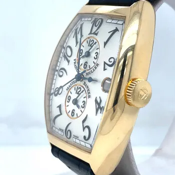 Franck Muller Master Banker 6850 MB 34mm Yellow gold Silver 5