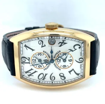 Franck Muller Master Banker 6850 MB 34mm Yellow gold Silver 2