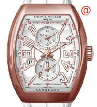 Franck Muller Master Banker V45MBSCDT5NBC(BLCBLC5N) 45mm Rose gold White