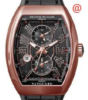 Franck Muller Master Banker V45MBSCDT5NNR(NRNR5N) 45mm Rose gold Black