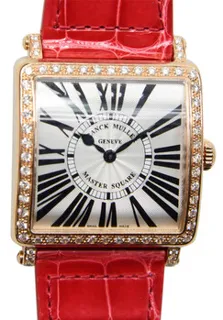 Franck Muller Master Square 6002MQZRD1R(5N) Rose gold Silver