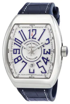 Franck Muller Vanguard 45SCWHTWHTBLU-3 45mm Stainless steel White