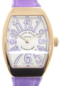 Franck Muller Vanguard V 32 QZ (5N.VL) 32mm Rose gold White