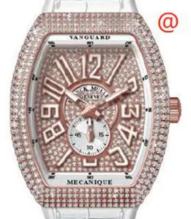 Franck Muller Vanguard V41SS6DCD5NBC(DIAMBLC5N) Rose gold Golden