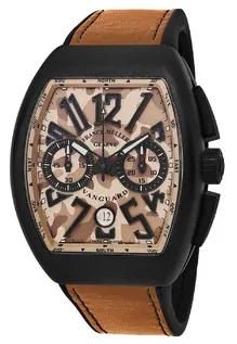 Franck Muller Vanguard 45CCCAMSND 53mm Titanium Brown