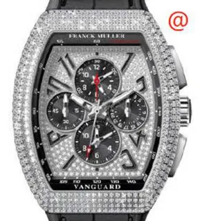 Franck Muller Vanguard V45CCMBDCDACNR(DIAMNRAC) Stainless steel Black