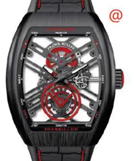 Franck Muller Vanguard V45TSQTTTNRBRER(NRBLCRGE) Titanium Skeletonized