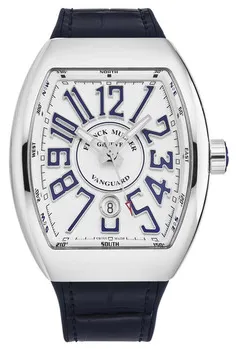 Franck Muller Vanguard 45SCWHTWHTBLU-1 45mm Stainless steel White