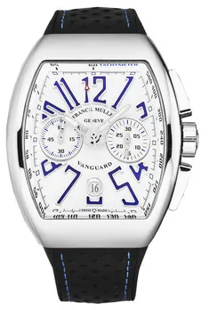 Franck Muller Vanguard 45CCWHTBLU-1 46mm Stainless steel White