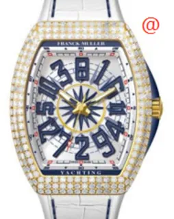 Franck Muller Vanguard V41CHDYACHTING3NBL(BLCBL) Yellow gold Silver