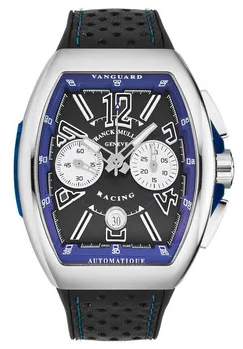 Franck Muller Vanguard Racing 45CCBLKBLU 45mm Stainless steel Black