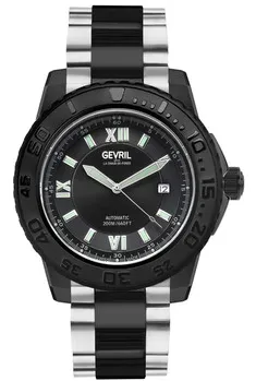 Gevril Sea Cloud 3121B 45mm Stainless steel Black