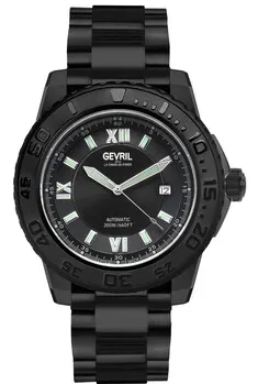 Gevril Sea Cloud 3122B 45mm Stainless steel Black