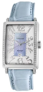 Gevril Avenue of Americas Glamour 6207NE Stainless steel White