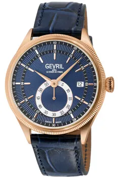 Gevril Empire 48104 40mm Stainless steel Blue