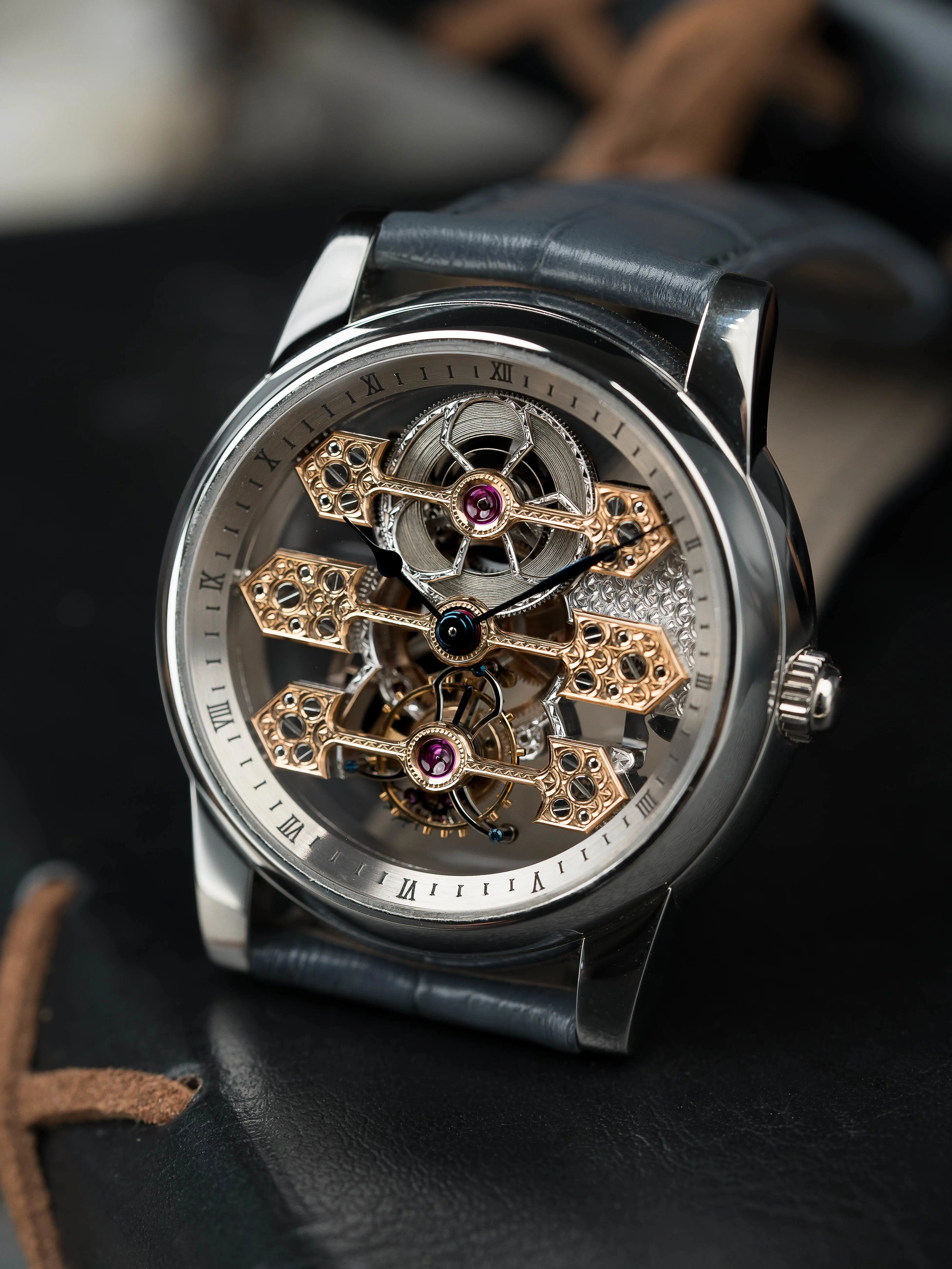 Girard-Perregaux Triple Bridge Skeleton Tourbillon 99050.0.71.000 Platinum