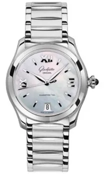 Glashütte Lady Serenade 39-22-08-02-34 36mm Stainless steel White Mother of Pearl