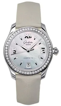 Glashütte Lady Serenade 39-22-08-22-04 36mm Stainless steel Mother-of-pearl