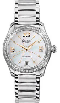 Glashütte Lady Serenade 39-22-12-22-34 36mm Stainless steel White Mother of Pearl