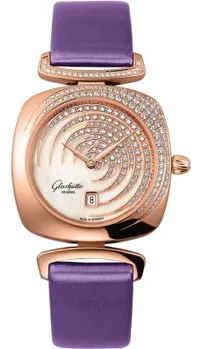 Glashütte Pavonina 03-01-03-15-01 31mm Rose gold Enamel