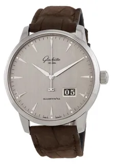 Glashütte Senator Excellence Panorama Date 1-36-03-03-02-31 42mm Stainless steel Silver