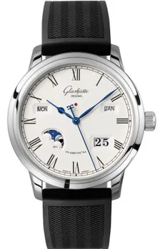 Glashütte Senator Perpetual Calendar 100-02-22-12-04 42mm Stainless steel Silver