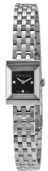 Gucci G-Frame YA128507 13mm Stainless steel Black